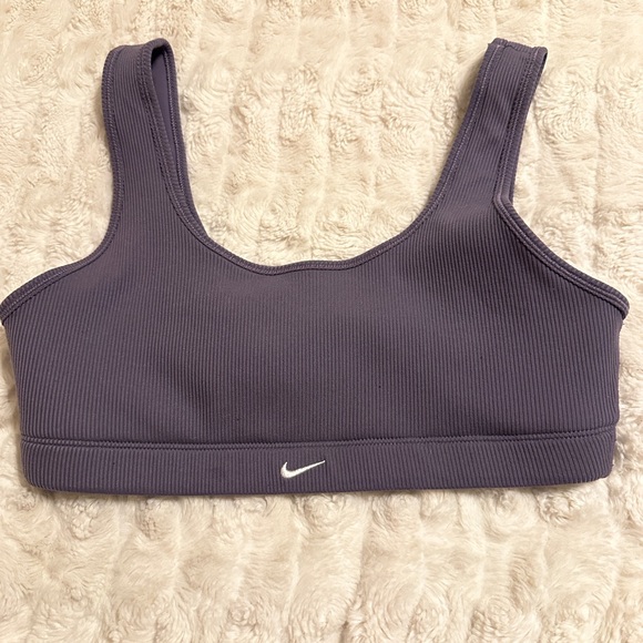 Nike Other - Nike Lavender Ribbed Sports Bra